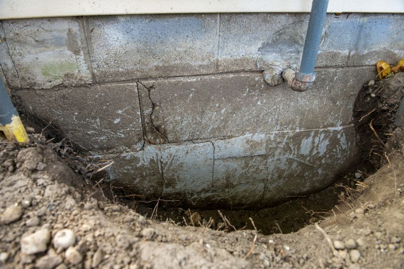 Foundation Crack Repair detail